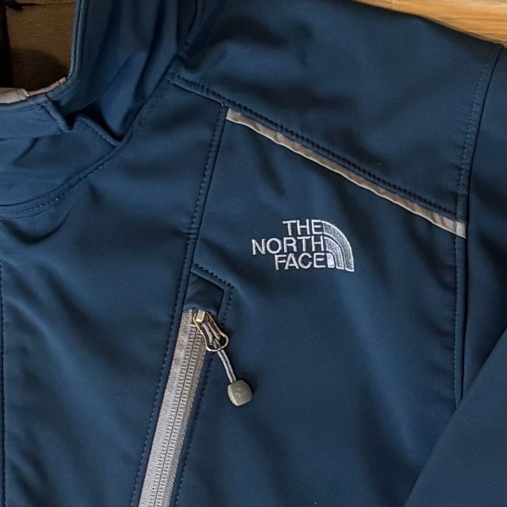 The North Face Storm Peak Triclimate Jacket Shell No Hood Navy Mens Size Large - Picture 3 of 11